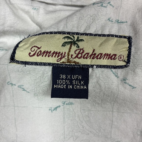 Tommy Bahama Men's Silk Pleated Dress Pants 36x27 Khaki Green Relaxed Fit - Picture 6 of 14